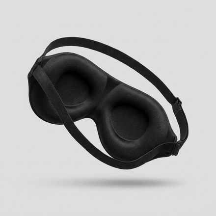 NOXFORM BLACKOUT contoured sleep mask, product shot