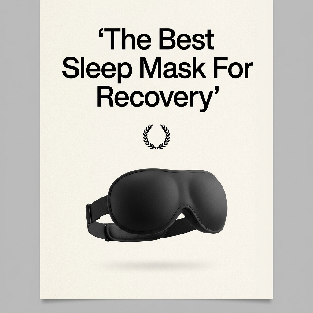 NOXFORM BLACKOUT — the best sleep mask for recovery