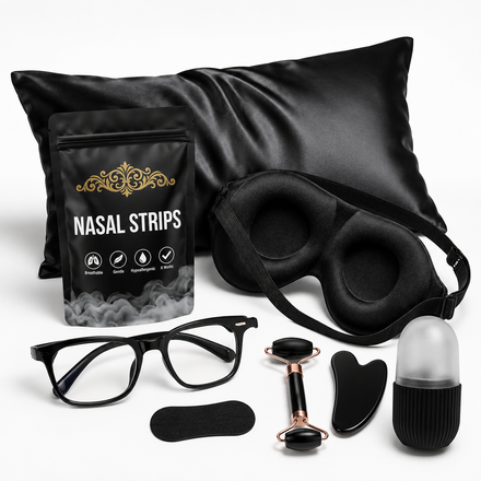 Complete Overnight System — full NOXFORM kit flatlay